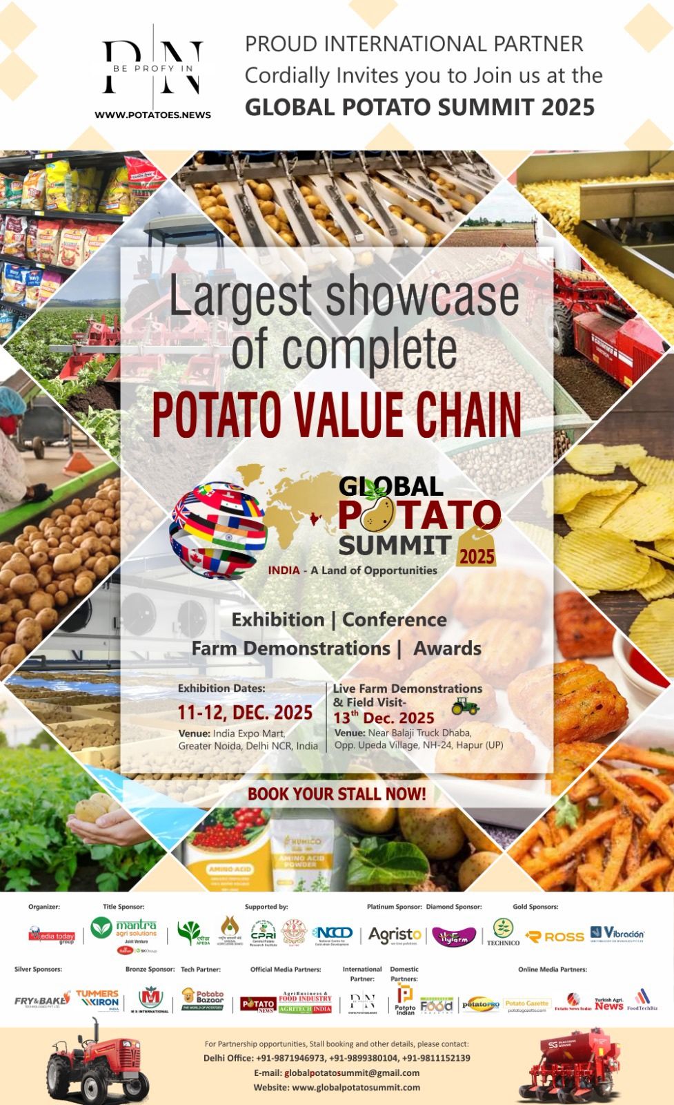 Invitation to the Main Potato Event of the Year — Global Potato Summit 2025