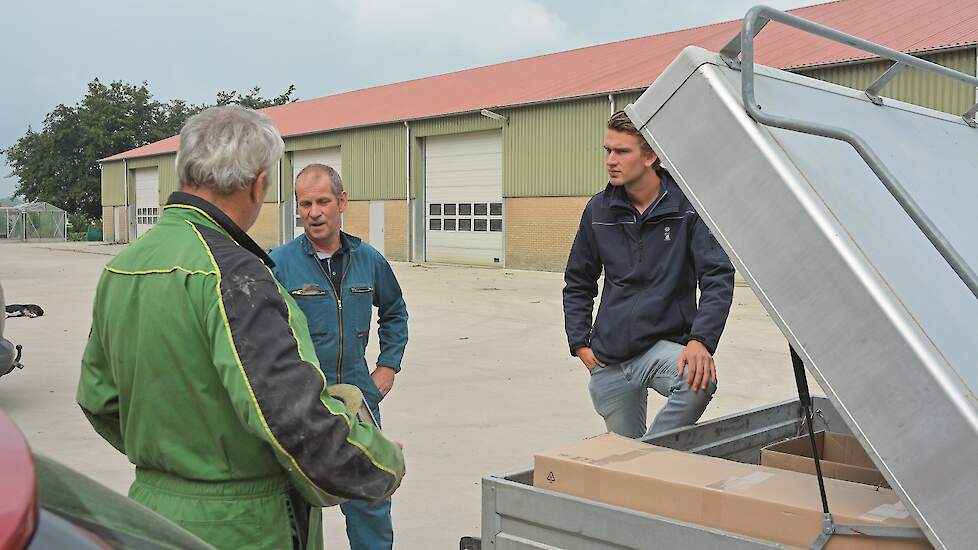 Change storage space for potatoes gases