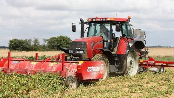 Several methods of dealing with potato tops. 16 Several methods of dealing with potato tops.