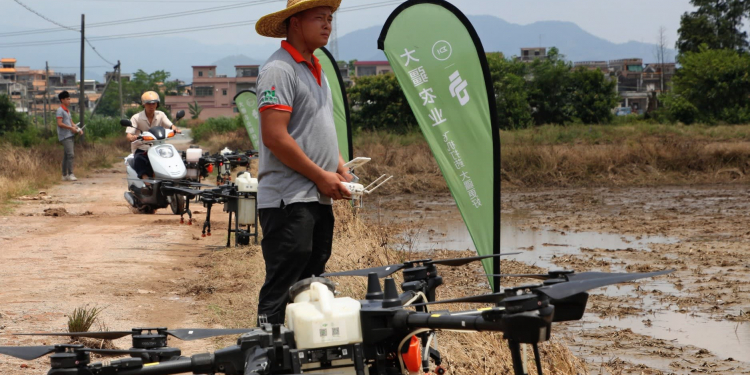 'Ace pilots' in China lead expansion of agricultural drones Capable operators fill gaps between functions and needs as industry flies high