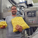 Farmer Marijn delivers fries directly from his yard