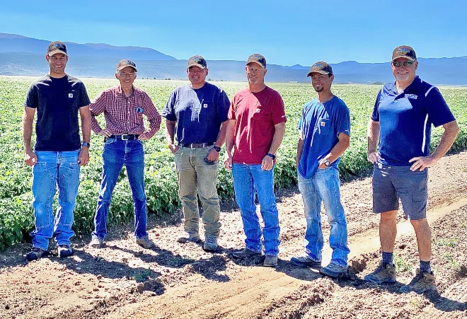 LeRoy Salazar has decades of experience, including growing where potatoes originated 46 LeRoy Salazar has decades of experience, including growing where potatoes originated