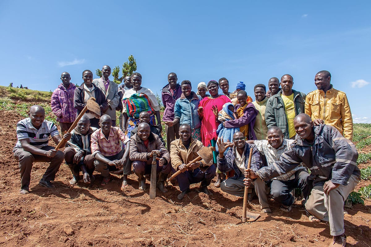 Official kick-off SDGP program Ugandan potato chain