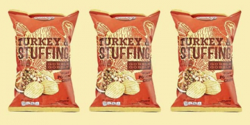ALDI BRINGS TURKEY & STUFFING-FLAVORED CHIPS FOR THANKSGIVING