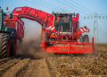 self-propelled potato harvester