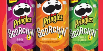 Introducing Pringles Scorchin’: a line of spicy upgrades of its popular flavours