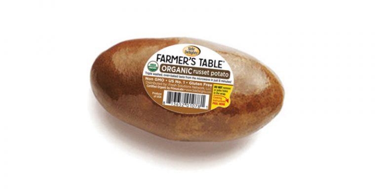 TAOBH-THÒISEACHDAN A’ CUR AIR FÀIL BUNTÀTA RUSSET ORGANACH AIR A PHACADH A-MHÀIN, AIR A THOIRT AIRSON A’ MHAICRO-THONNAIDH, FARMERS TABLE