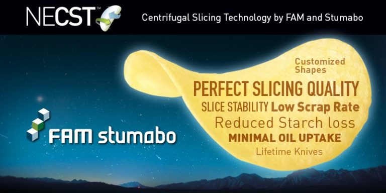 FAM और STUMABO LAUNCH NECST - CENTRIFUGAL SLICING Technology में अगला विकास