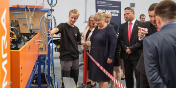 NORWAYS’ PRIME MINISTER VISITED TOMRA’S FACILITY IN SLOVAKIA