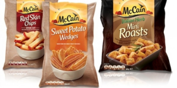 McCain Foods brings new branding to Australia