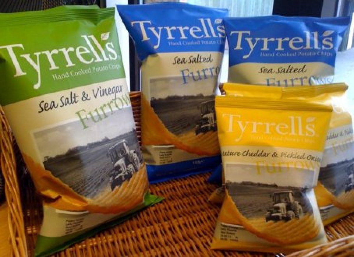 Croustilles Tyrrell's en vente