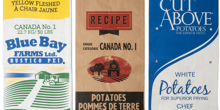 PEI potato bag