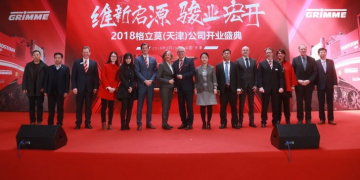 Agricultural Equipment Manufacturer Grimme inaugurated its new plant in China