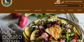 Idaho Potato Commission website redesigned