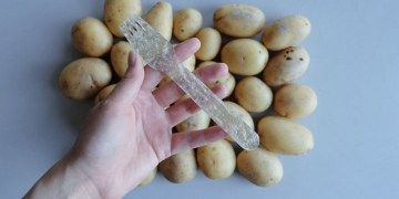 Biodegradable Potato Spoons make the Dyson Designer Award Shortlist