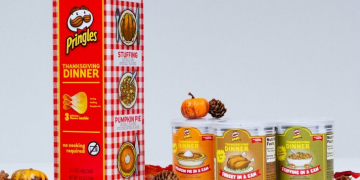 Pringles Thanksgiving dinner chips (turkey, stuffing and pumpkin pie flavoured) sell out in no time