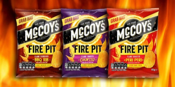 Three New Flaming Flavors for McCoy’s Fire Pit Chips
