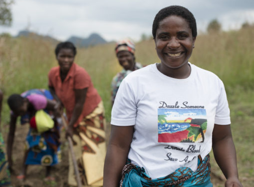 Matiness Gongerta , a potato farmer  from the Dedza district in Malawi, joined the farmers group in 2014 when she received new and improved varieties from CIP, and disease-free. "I like growing potatoes because it is one of the crops that brings more income than other crops,' she says. "By being in a group I have learnt a lot including different potato production practices and storage. Through the group I have also learned on how to take care of my potatoes after harvest to reduce post-harvest losses."  CIP intervention with support from Irish Aid has also helped women in the area to be self-reliant. "CIP work has helped to empower women to be self-dependent and not always depending on husbands." Since CIP's intervention, Matiness has construced her own Difused Light Store, opened a small shop and can now pay school fees. The International Potato Center has helped boost yields of over 25,000 women in the last 2 years.