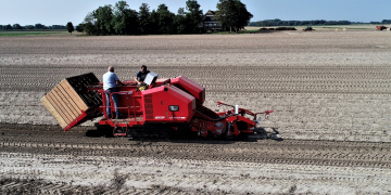 First autonomous potato harvester runs on Groningen fields