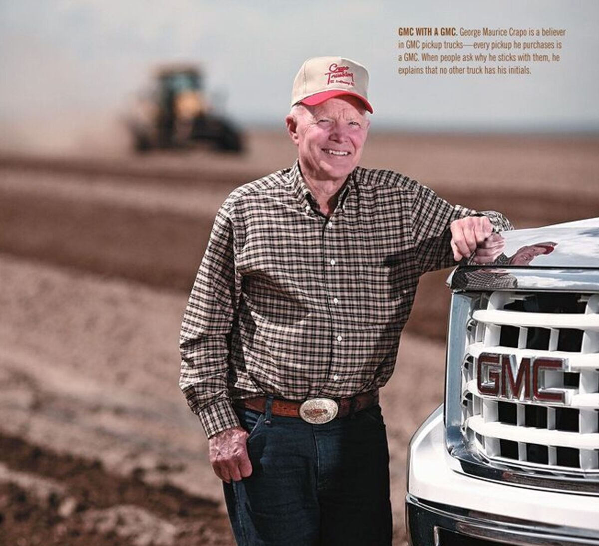 George Crapo – in 1968 start of Crapo Trucking