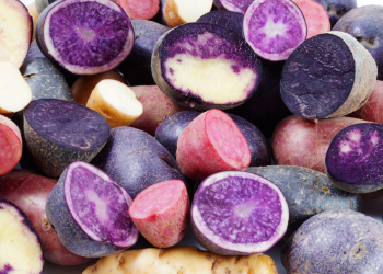 market for colored potatoes