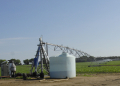 center pivot fertigation potato