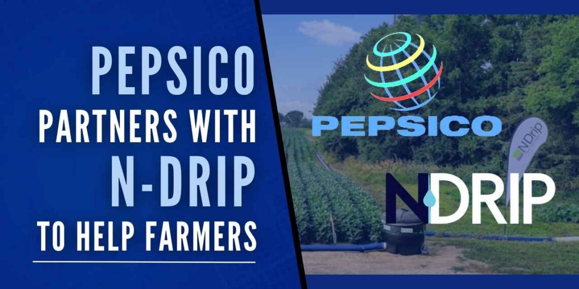 21.03PepsiCo India partners with N Drip to help farmers with irrigation