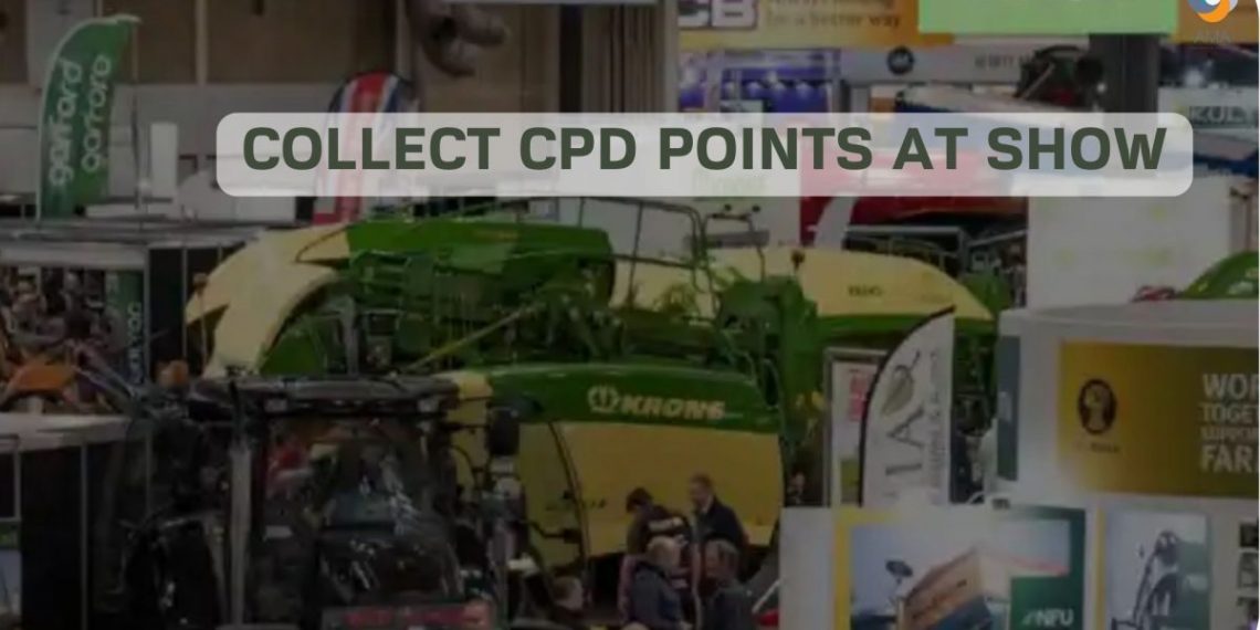 Collect CPD points at show