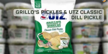 Grillo’s Pickles & Utz Classic Dill Pickle Flavored Potato Chips Are Now Available