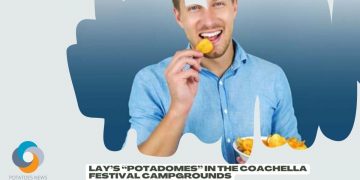 Lay’s “Potadomes” in the Coachella Festival Campgrounds