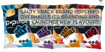 Salty Snack Brand Popchips overhauls its branding and launches new flavours