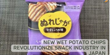 New wet potato chips revolutionize snack industry in Japan