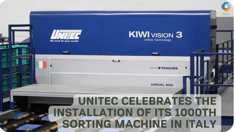 UNITEC celebrates the installation of its 1000th sorting machine in Italy