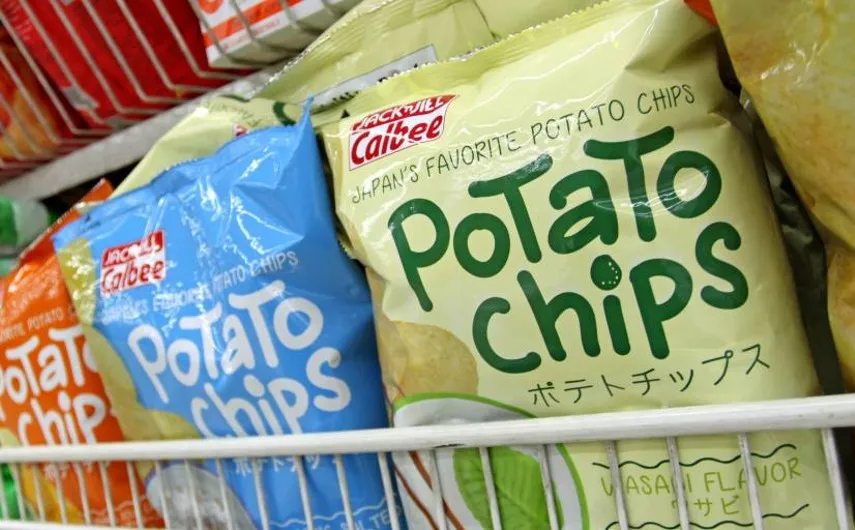 Calbee chips Nikkei Asia