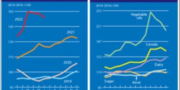 The FAO Food Price Index drops for the third consecutive month in June