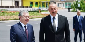 Presidents Aliyev and Mirziyoyev discussed issues of cooperation