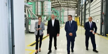 Large agricultural enterprises launched with the participation of the President and First Lady of Azerbaijan