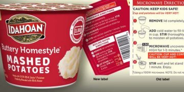 Drawing More Eyes to Microwave Cups of Instant Mashed Potatoes