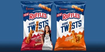 Two New Flavors for the Ruffles Ridge Twists Potato Chips