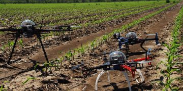 Drones in agriculture