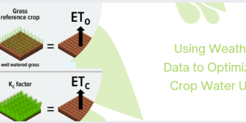 Using Weather Data to Optimize Crop Water Use: Understanding Evapo-transpiration (ET) and its Consequences for Agriculture