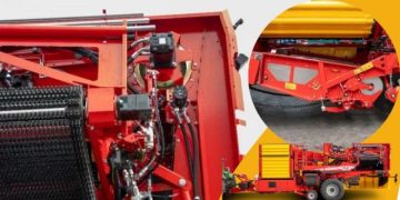 Revolutionizing Potato Harvesting: Grimme’s EVO 280 with Hydraulic Drive System