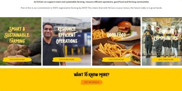 Invest in sustainability with McCain Foodservice GB