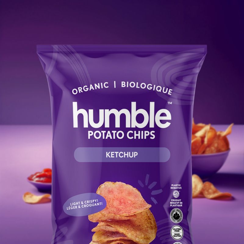 Wir stellen vor: Humble Ketchup Chips: Eine saubere, biologische Variante eines kanadischen Klassikers