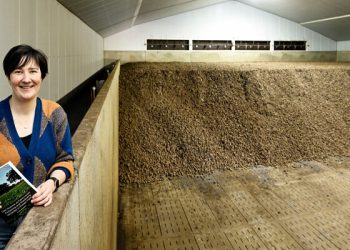 Puck Mulders, PhD Werktuigbouwkunde TU Eindhoven: onderzoek 'data science at farm level' - bij laatste wintervoorraad van aardappelbedrijf van Jacob van den Borne