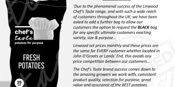 Linwood Introduces the CHEF’S Taste BLACK: Expanding Options for Fresh Potato Suppliers