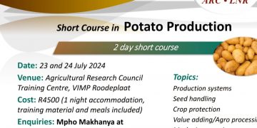 Empowering Potato Farmers: Intensive Two-Day Course at Agricultural Research Council