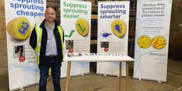 StoreGuard germination inhibitor now available to the UK potato industry
