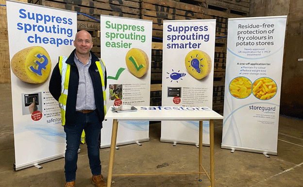 StoreGuard germination inhibitor now available to the UK potato industry