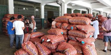 Farmers in Eastern Bhutan are facing concerns due to the falling auction prices for their potato crops.